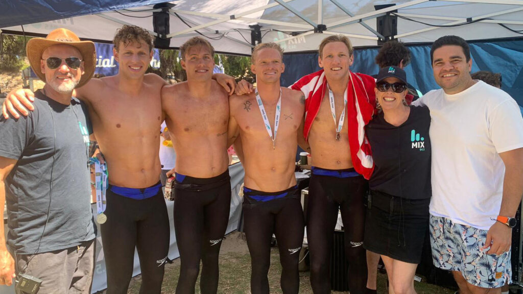 Cody Simpson's Team SMASH The Rotto Swim Teams Record