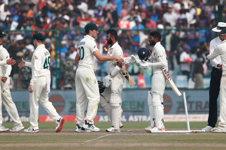 Australia India Second Test Delhi