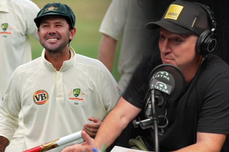 Brad Haddin Ricky Ponting 2009