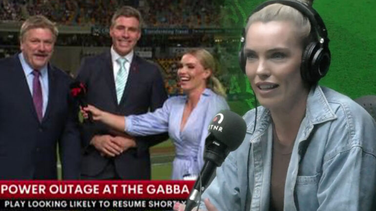 Abbey Holmes At The Gabba