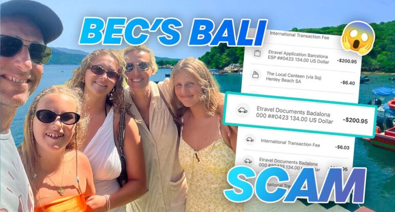 Bec's bali mum fail scam story