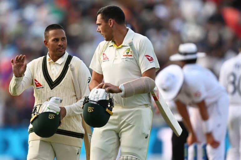 Usman Khawaja Scott Boland