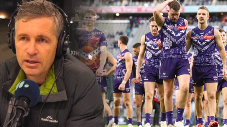 Massive game against the top ranked team at the moment. Can they do it? Freo coach Justin Longmuir seems to think so.