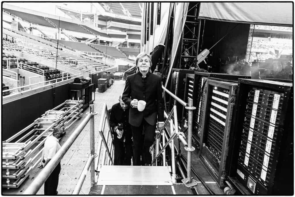 Sir Paul McCartney backstage at the Amway Centre in Orlando, Florida. May 19, 2022
(Image: Supplied/MPL Communications)