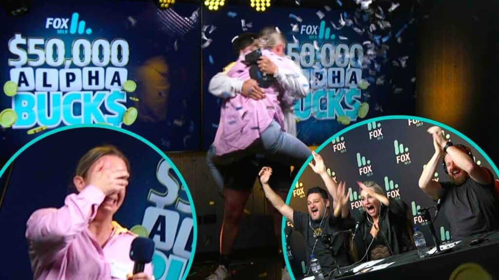 Hear The Dramatic Moment This Listener Won $50,000 Alphabucks