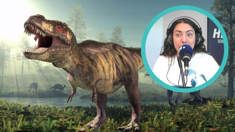 T-Rex dinosaur. Ash London.
