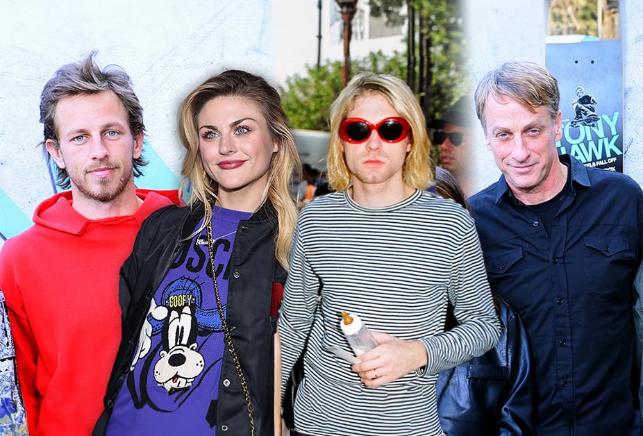 Kurt Cobain daughter Frances Bean weds Tony Hawk's son Riley