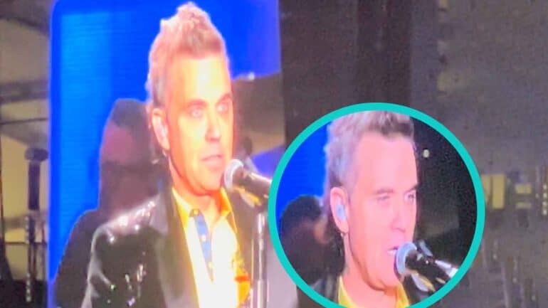 Robbie Williams in concert