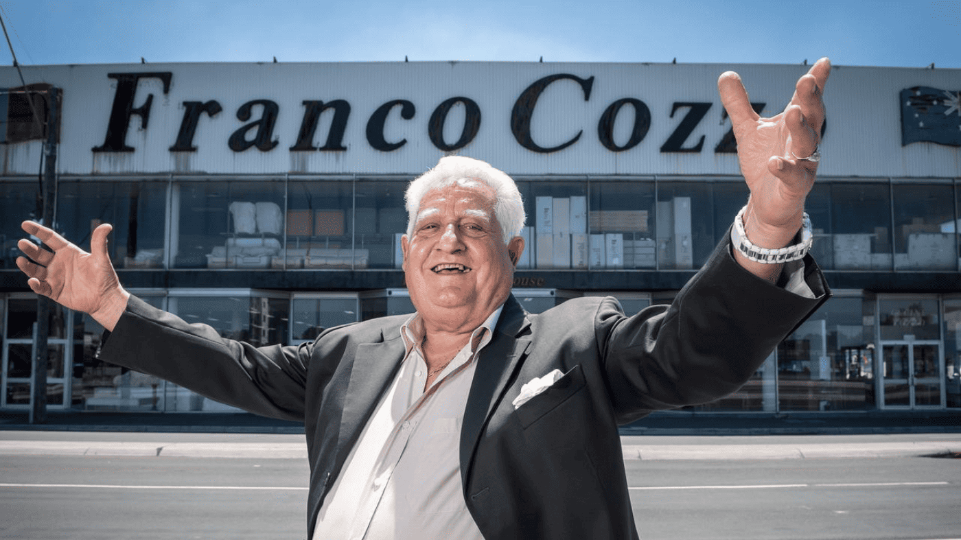 The Colourful Life of Melbourne Icon, Franco Cozzo