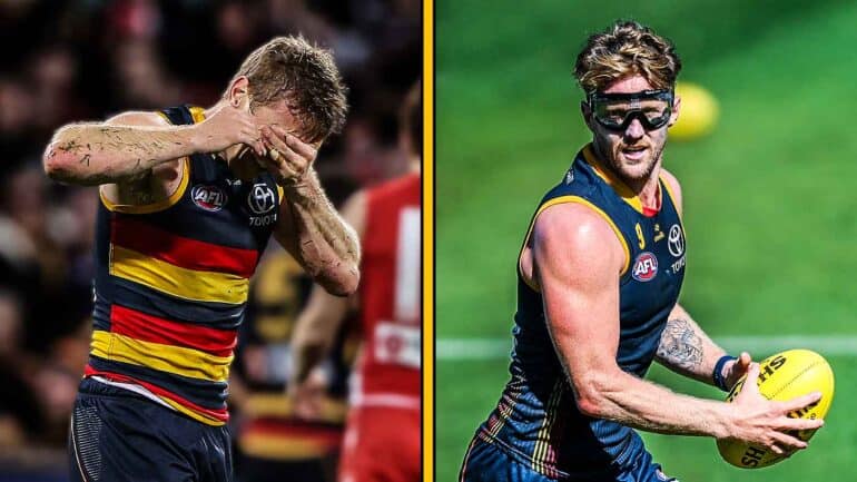 Rory Sloane explains why he couldn't wear goggles to play on