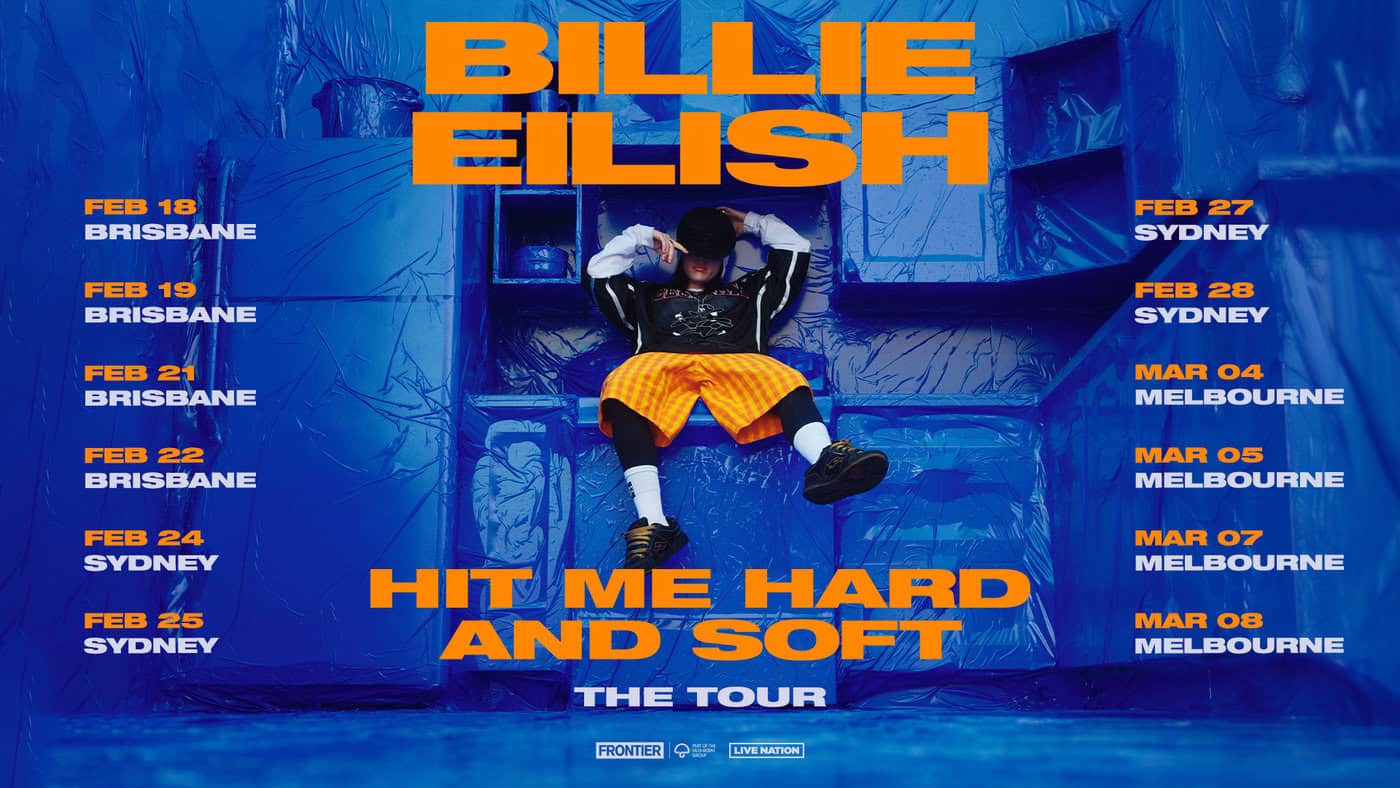 Billie Eilish Tour Australia 2024 Usa Brenn Daphene