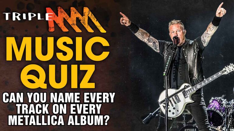 Can you name every track from every Metallica album?