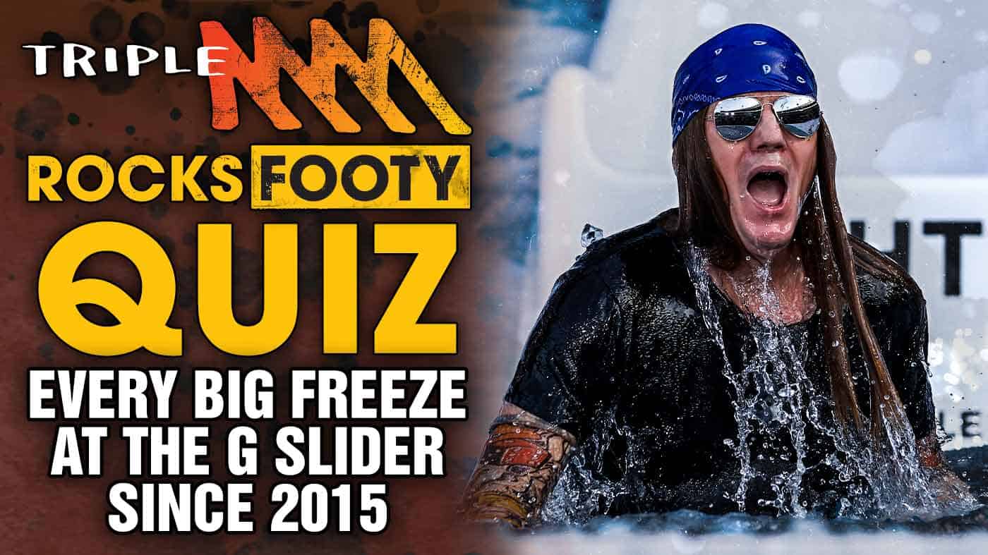 Footy Quiz: Can You Name Every Big Freeze Slider Since 2015?