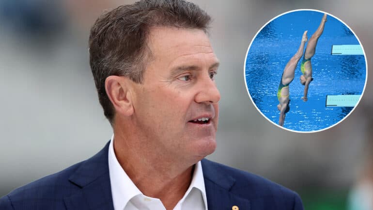 mark Taylor responds to backlash over diving commentary