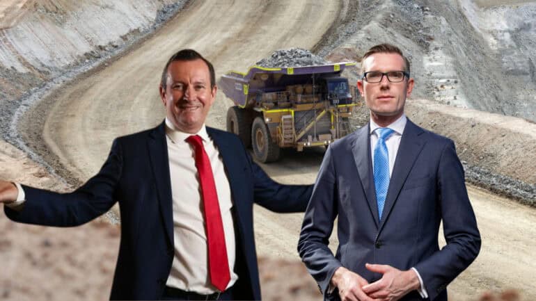 Australian mines, former Western Australian Premier Mark McGowan and former New South Wales Premier Dominic Perrottet.