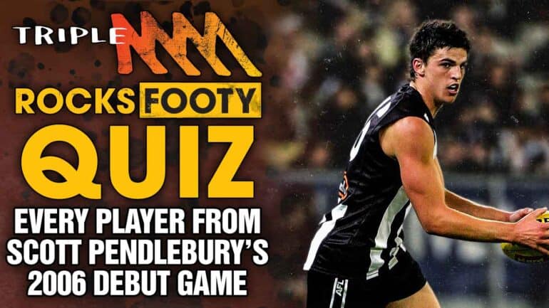 Triple M Footy Quiz: Can You Name Every Player From Scott Pendlebury’s Debut Game?