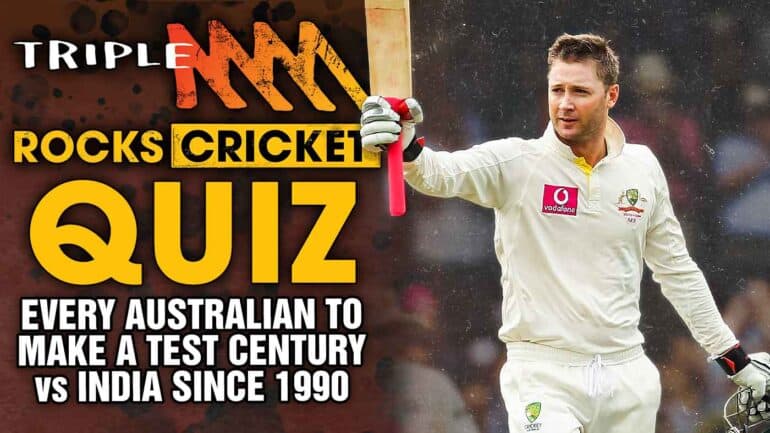 Triple M Cricket Quiz: Can You Name Every Australian To Make A Test Century vs India Since 1990?