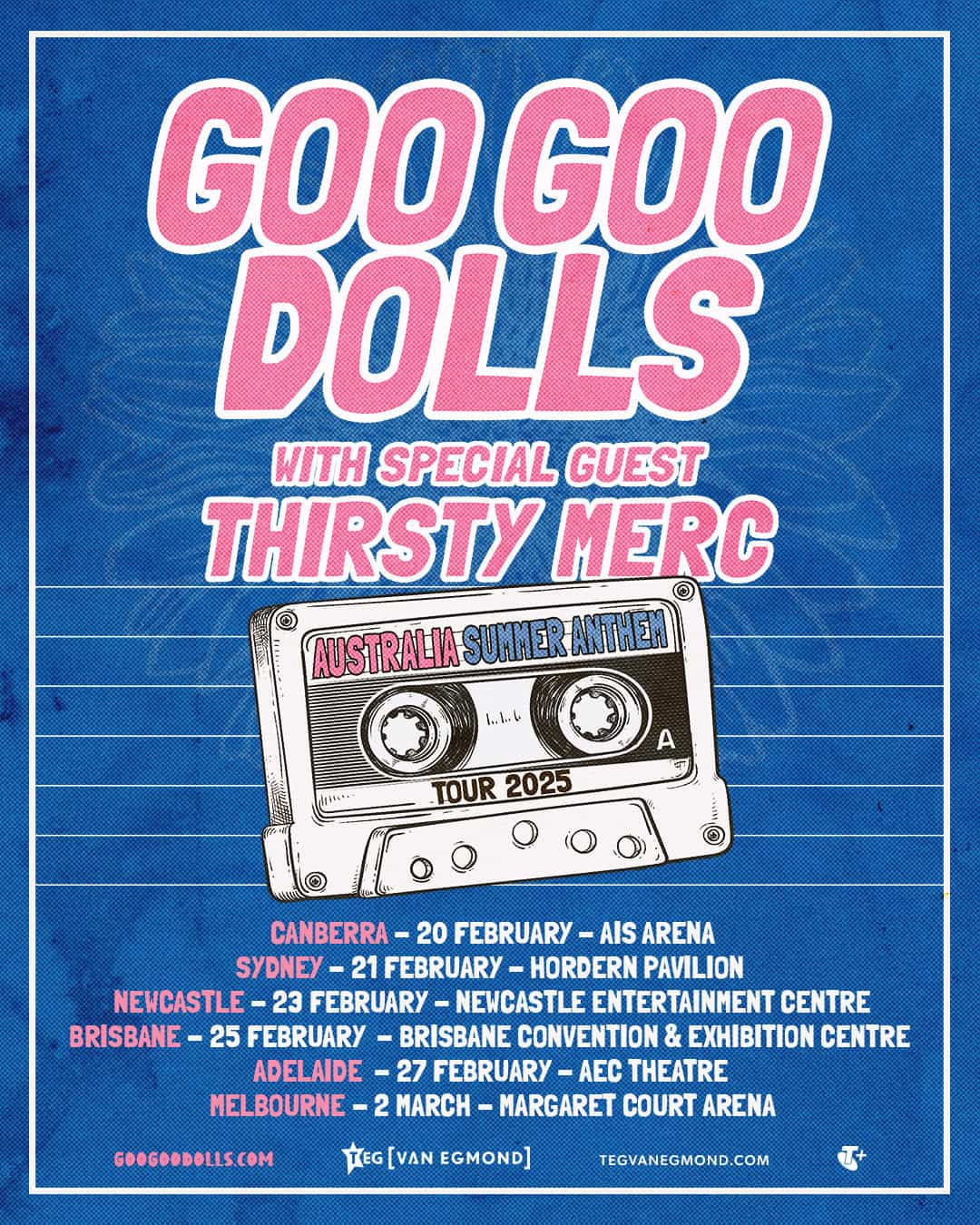 Goo Goo Dolls Announce First Australian Tour in Over 20 Years