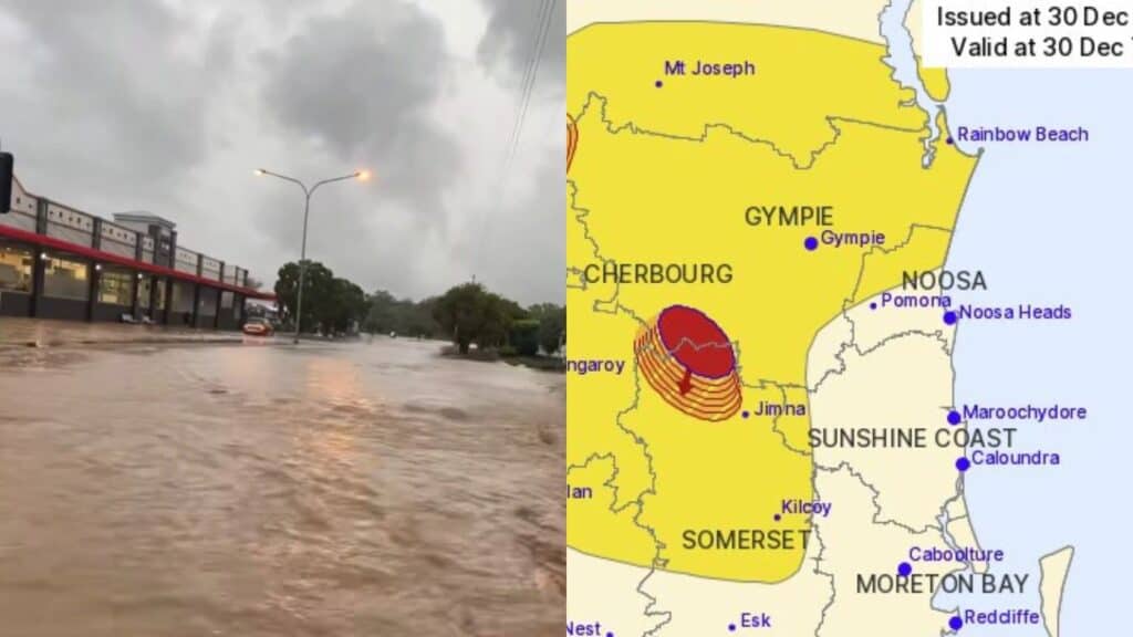 Flash floods hit South Burnett as Queensland faces intense storms