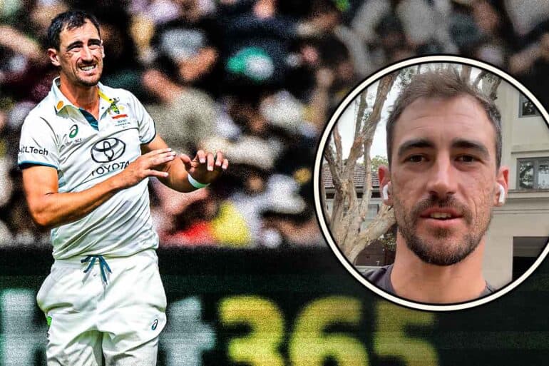Mitchell Starc Explains The Issue He Was Carrying At The End Of The India Series