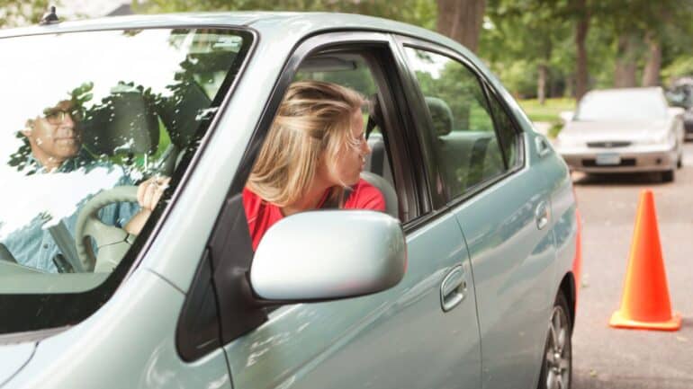 A young Victorian teenager learns how to drive