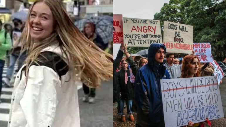 Hundreds of people have rallied against gendered violence in New South Wales after the death of 19-year-old Audrey Griffin.  