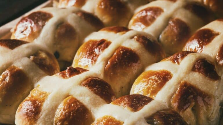 Coles prepares to sell close to 70 million hit cross buns around the Easter break, nearly 2.5 buns per person nationwide. 