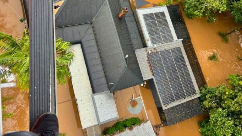 A 63-year-old man has been found dead inside a flooded home on the New South Wales mid north coast.