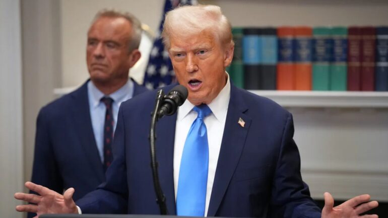 US President Donald Trump has sparked global concern after suggesting paracetamol use in pregnancy is linked to autism and raising doubts about childhood vaccines.