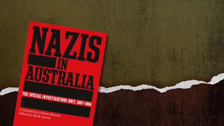 Graham Blewitt Nazi's in Australia book