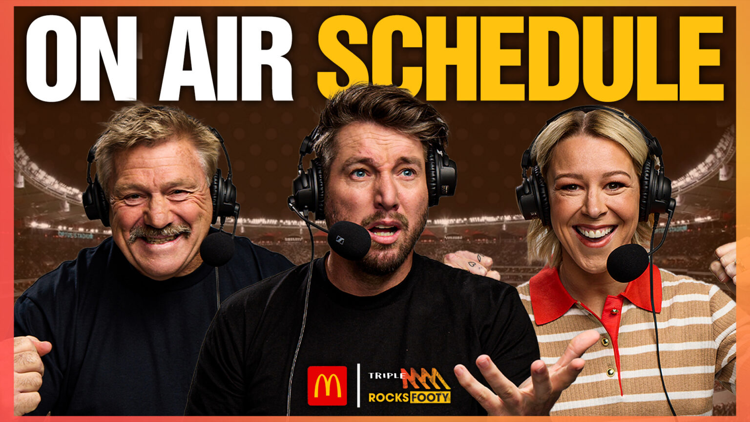 Triple M Footy On Air Schedule: Round 5 2026